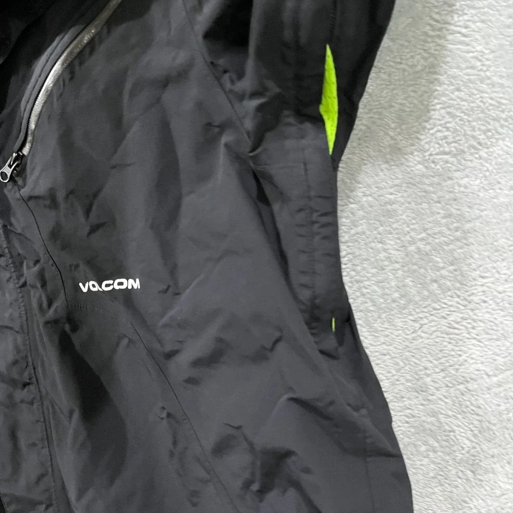 Volcom Gore-Tex Snowboard Ski‎ Jacket Black Mens XL G0751304 Waterproof READ
